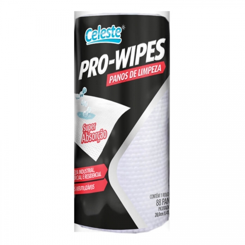 Pano multiuso em bobina Pro-Wipes